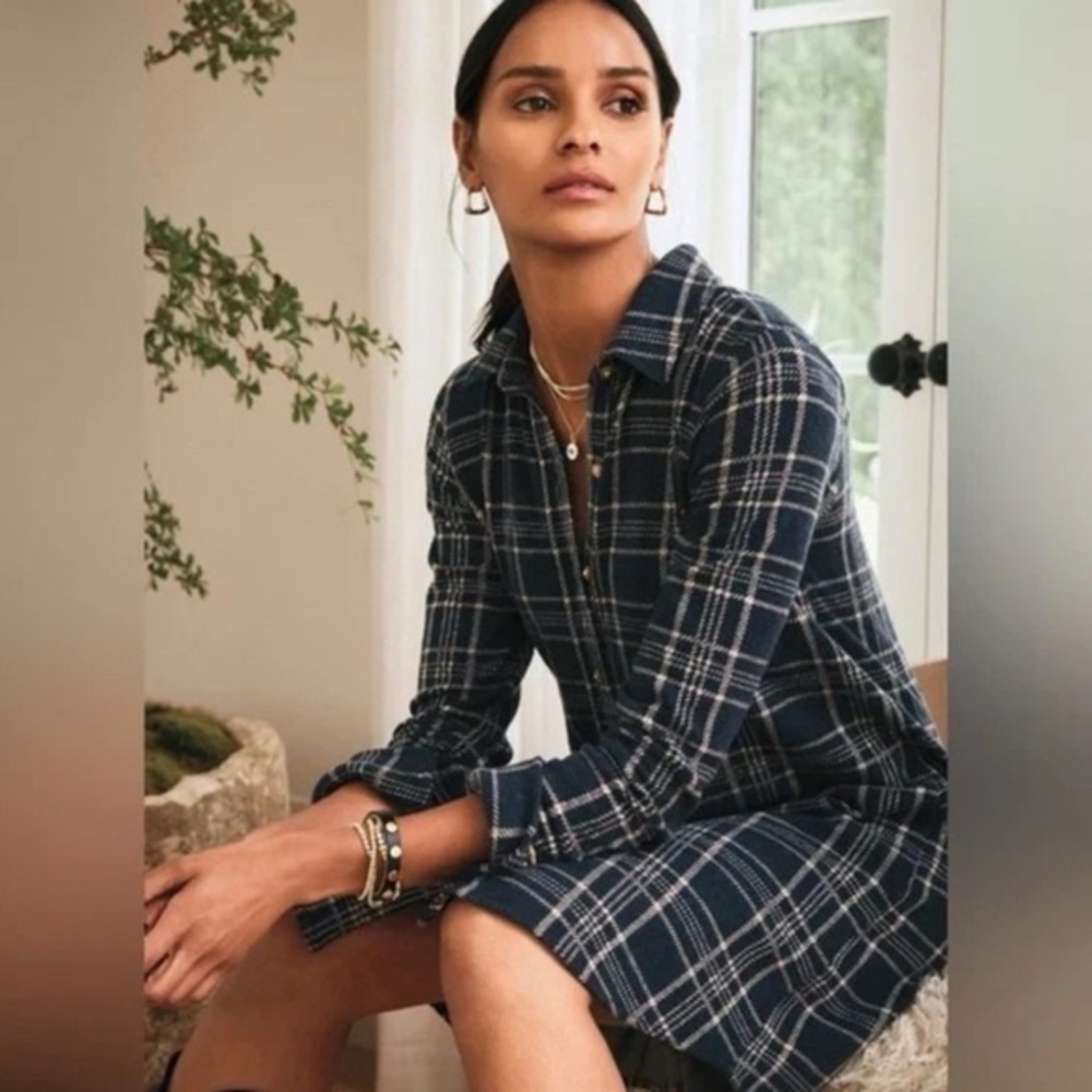 Faherty Legends Plaid Dress XS - Picture 1 of 5